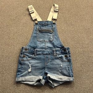 Girls Overall Shorts